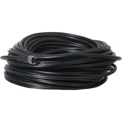 20 m afgeschermde kabel 5x0,34 mm2 met rechte M12 connector, female